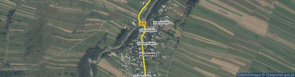 Zdjęcie satelitarne Szczepankówka ul.